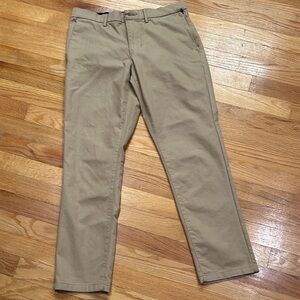 Men's Tan tech stretch Pants
